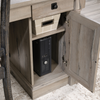 Palladia 65.12" L-Shaped Desk with 3 Drawers – Split Oak | Bureau en forme de L Palladia de 65,12 po à 3 tiroirs - chêne fendu