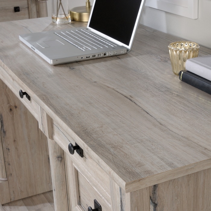 Palladia 53.15\" Office Desk with 3 Drawers – Split Oak
