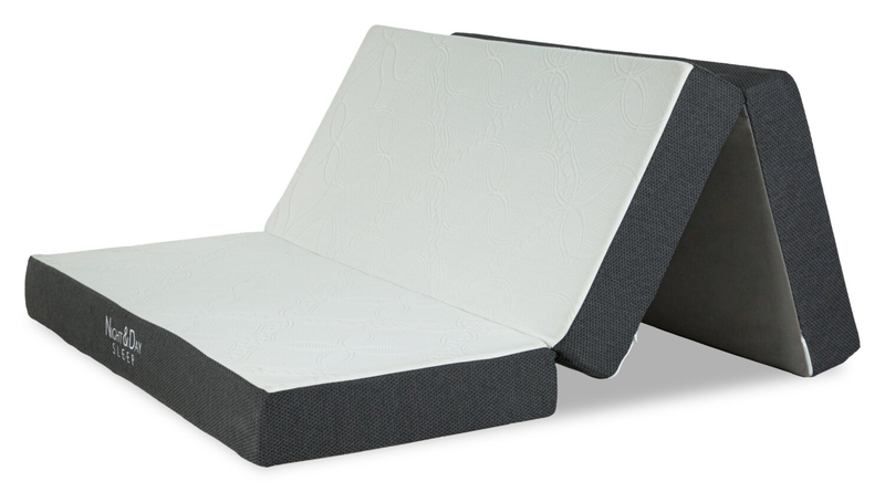 Parker Cabinet Bed with Pocket Coil Memory Foam Mattress, Blue - Queen Size