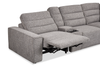Shaquille O’Neal Home Prestige 6-Piece Sectional with Power Reclining and Power Sliding– Grey | Sofa sectionnel Prestige de Shaquille O’Neal Home 6 pièces avec inclinaison et coulissement électrique - gris