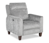 Primrose 35” Chenille Fabric Power Reclining Chair with Power Headrest - Slate