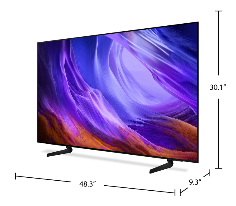 Samsung 55\" OLED S85H 4K Vision AI Smart TV (QN55S85HAEXZC) – 2026 Model