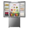 Hisense 32" 19.3 Cu. Ft. Counter-Depth French Door Refrigerator - Stainless Steel - RF19A3CSEI | Réfrigérateur Hisense de 19,3 pi3 et de 32 po de profondeur comptoir à portes françaises - acier inoxydable - RF19A3CSEI