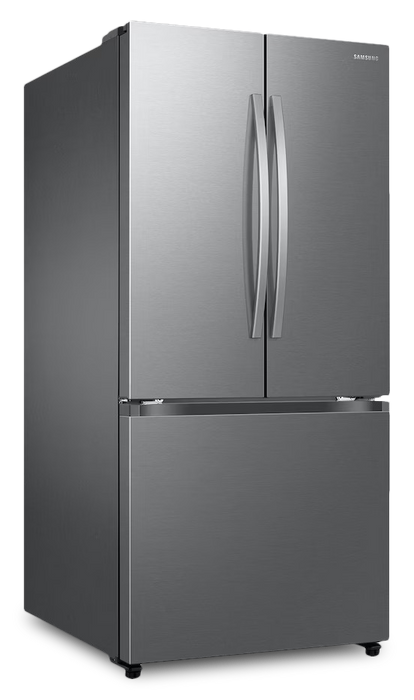 Samsung Bespoke AI 33” 25 Cu. Ft. 3-Door French Door Refrigerator – Stainless Steel - RF25C5A01SRAA