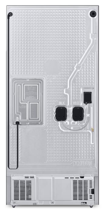 Samsung Bespoke AI 33” 25 Cu. Ft. 3-Door French Door Refrigerator – Stainless Steel - RF25C5A01SRAA
