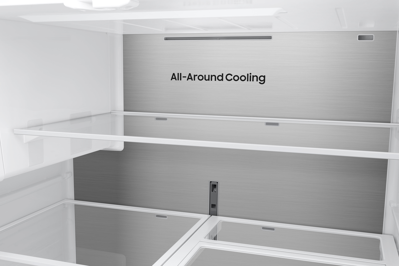 Samsung Bespoke AI 35.88” 29 Cu. Ft. 3-Door French Door Refrigerator – Black - RF70H30GEEAA