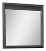 Rocco Bedroom Dresser Mirror - Dark Grey | Miroir de commode de chambre à coucher Rocco - gris foncé