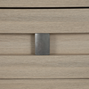 Rocco 6pc Bedroom Set, LED Storage Bed, Dresser, Mirror & Nightstand, Light Brown - King Size | Ensemble de chambre à coucher Rocco 6 pièces avec lit de rangement à DEL, commode, miroir et table de nuit, brun clair - format très grand lit