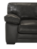 Rodeo 46” Top-Grain Genuine Leather Chair with Removable Cushions – Charcoal | Fauteuil Rodeo de 46 po en cuir véritable de qualité supérieure avec coussins amovibles - anthracite