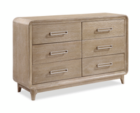Sasha Bedroom 6-Drawer Dresser, 62