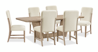 Austin 7pc Extension Dining Set with Table & 6 Chairs, 82-94