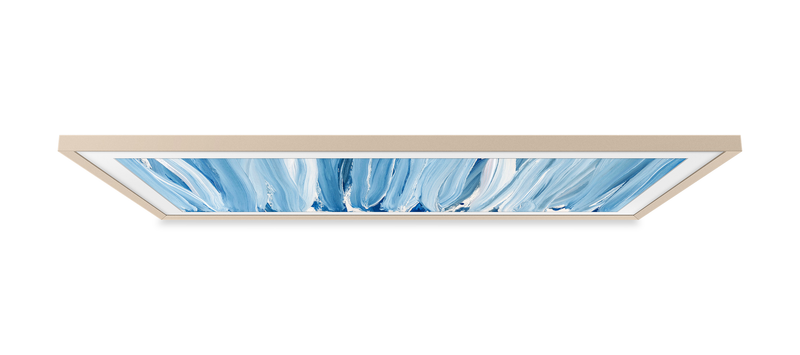 Samsung Customizable Bezel for 32” The Frame Pro TV – Sand Gold