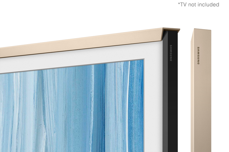 Samsung Customizable Bezel for 32” The Frame Pro TV – Sand Gold
