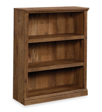Smyth 35.28” 3-Shelf Bookcase – Vintage Oak 