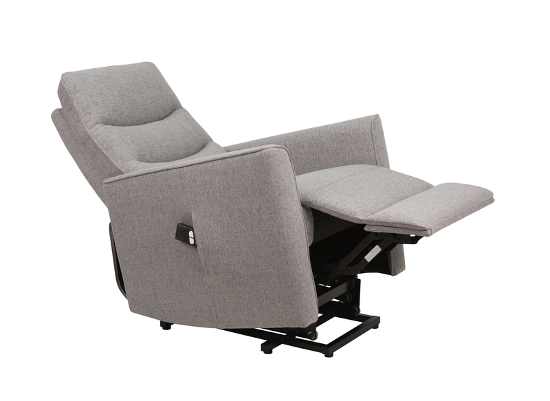 Stratford 29” Linen-Look Power Lift Reclining Chair - Grey