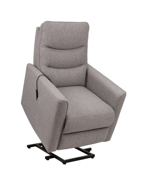 Stratford 29” Linen-Look Power Lift Reclining Chair - Grey