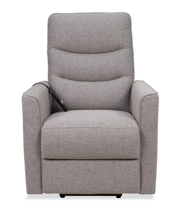 Stratford 29” Linen-Look Power Lift Reclining Chair - Grey