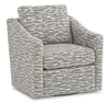 Made in Canada Sofa Lab Customizable Swivel 32\" Fabric Accent Chair – Flint Accent Fabric 