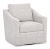 Made in Canada Sofa Lab Customizable Swivel 32\" Fabric Accent Chair – Plush Oyster
