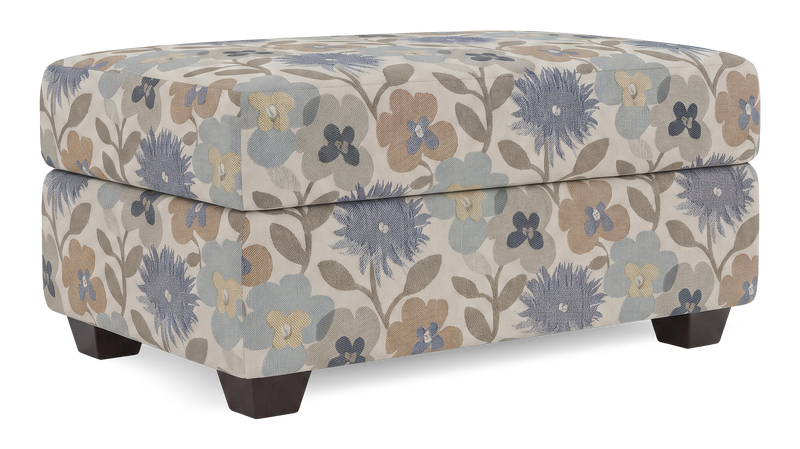 Made in Canada Customizable Sofa Lab Trunk 39\" Fabric Storage Ottoman – Dragonfly Accent Fabric