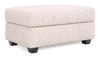 Made in Canada Customizable Sofa Lab Trunk 39\" Fabric Storage Ottoman – Chenille White