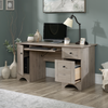 Tyren 59.45“ Rustic Office Desk with Drawers – Laurel Oak  | Bureau rustique Tyren de 59,45 po avec tiroirs - chêne Laurel