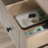 Tyren 59.45“ Rustic Office Desk with Drawers – Laurel Oak  | Bureau rustique Tyren de 59,45 po avec tiroirs - chêne Laurel