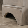 Tyren 59.45“ Rustic Office Desk with Drawers – Laurel Oak  | Bureau rustique Tyren de 59,45 po avec tiroirs - chêne Laurel