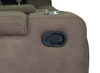Venture 70.08” Faux Suede Reclining Loveseat with Storage and Cupholders - Chocolate | Causeuse inclinable Venture de 70,08 po en suédine avec rangement et porte-gobelets - chocolat