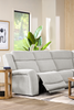 Shaquille O’Neal Home Legacy 6-Piece Power Reclining Sectional with Shaq-o-pedic Comfort - Grey  | Sofa sectionnel à inclinaison électrique Legacy de Shaquille O’Neal Home 6 pièces avec confort Shaq-o-pedi - gris