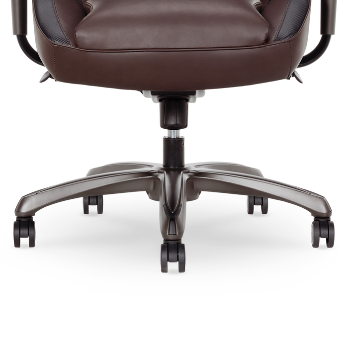 Shaquille O’Neal Home Zephyrus 30.25” High Back Executive Office Chair with AIR Lumbar Support - Brown