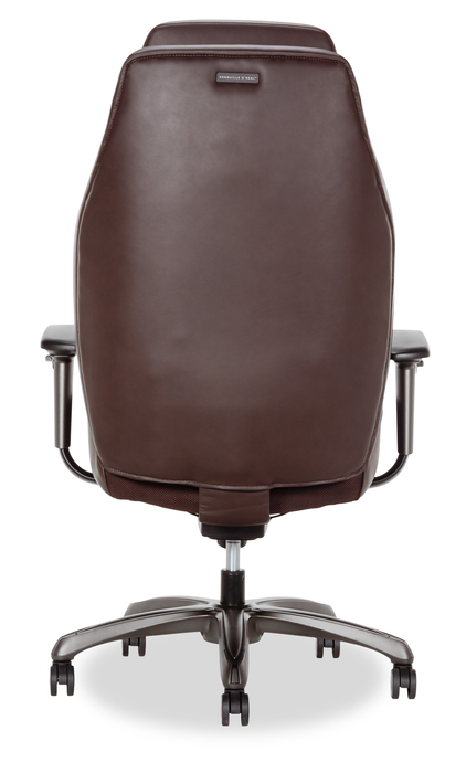 Shaquille O’Neal Home Zephyrus 30.25” High Back Executive Office Chair with AIR Lumbar Support - Brown