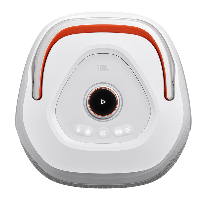 JBL PartyBox 130 200W IPX4 Splashproof Portable Party Speaker (JBLPB130WHTAM) – White