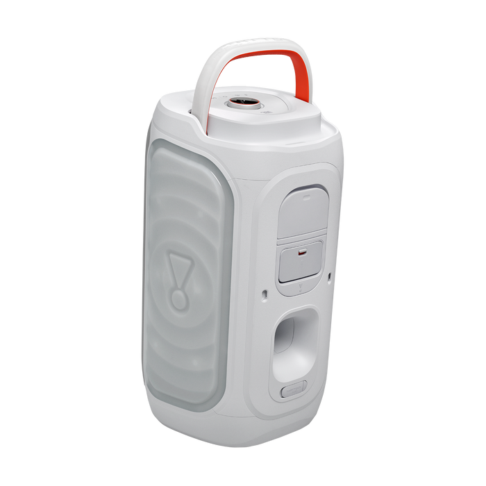 JBL PartyBox 130 200W IPX4 Splashproof Portable Party Speaker (JBLPB130WHTAM) – White