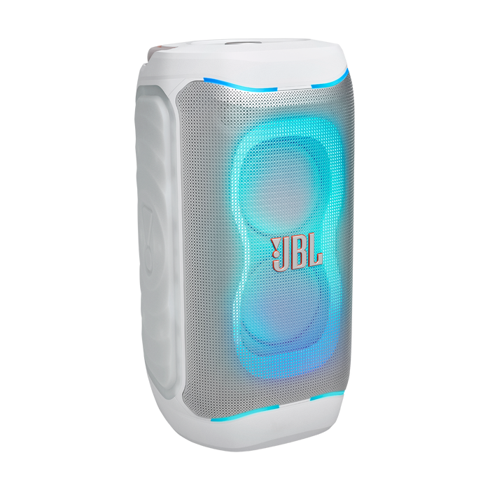 JBL PartyBox 130 200W IPX4 Splashproof Portable Party Speaker (JBLPB130WHTAM) – White