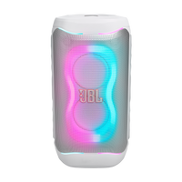 JBL PartyBox 130 200W IPX4 Splashproof Portable Party Speaker (JBLPB130WHTAM) – White