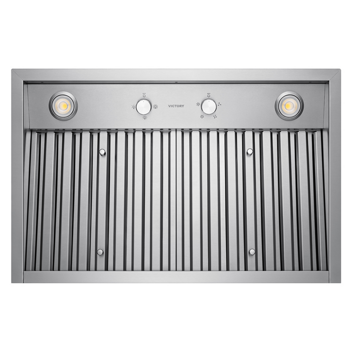 Victory 36\" 750 CFM Insert Range Hood Stainless Steel - Q5-36