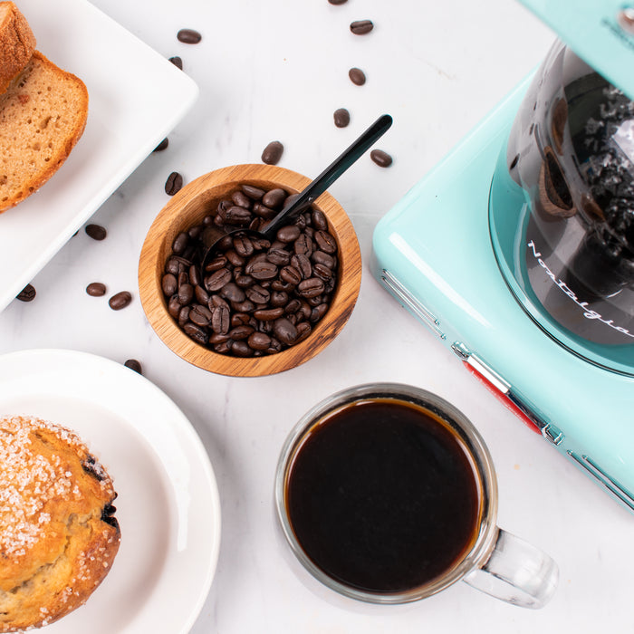 Nostalgia Retro 12-Cup Programmable Aqua Coffee Maker - RCOF12AQ