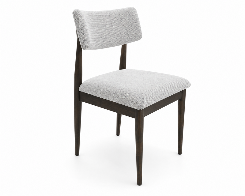 Ren Dining Chair with Polyester Fabric – Beige