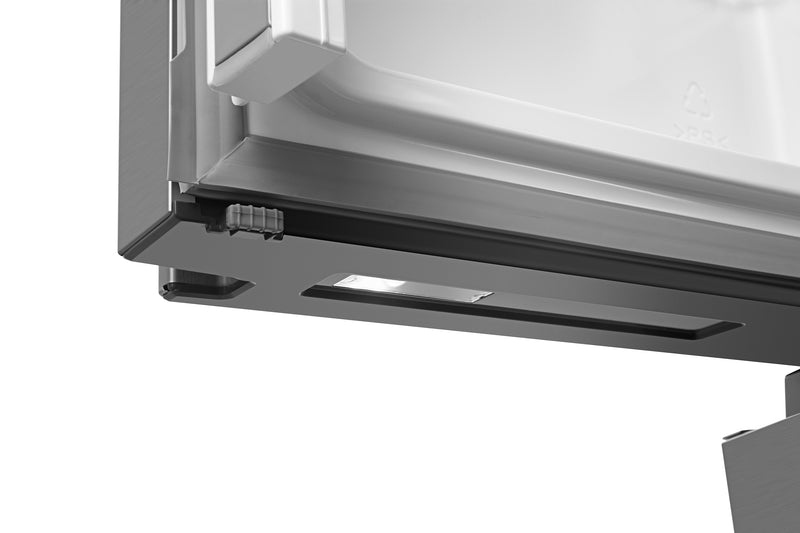 Hisense 36\" 26.6 Cu. Ft. French-Door Refrigerator - Titanium - RF27A3FSE