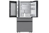 Samsung 36" 28.6 Cu. Ft. Bespoke 4 Door Flex with AI Family Hub+ Refrigerator - Stainless Steel - RF90F29AECRAC | Réfrigérateur 4 portes Flex Bespoke de 36 po et 28,6 pi³ de Samsung avec Family Hub+MC avec IA – acier inoxydable – RF90F29AECRAC