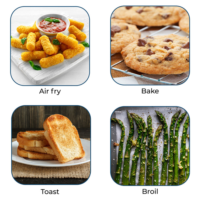 Nostalgia Retro 12-Slice Red Convection Toaster Oven - RTOV2RR