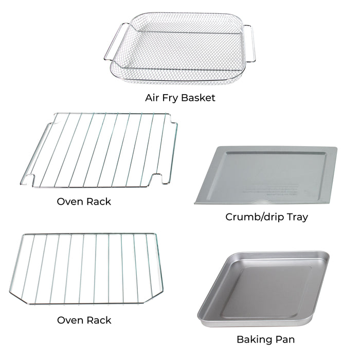 Nostalgia Retro 12-Slice Red Convection Toaster Oven - RTOV2RR