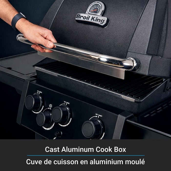 Broil King Royal 340 Shadow 3-Burner 30,000-BTU Natural Gas BBQ - 824167 Grill