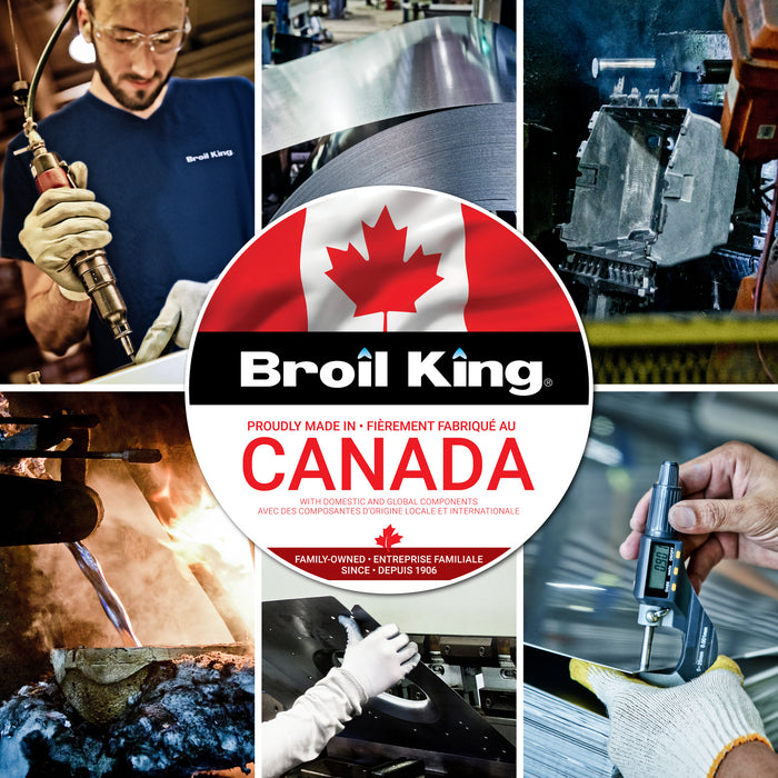 Broil King Royal 340 Shadow 3-Burner 30,000-BTU Propane Gas BBQ - 824164 Grill