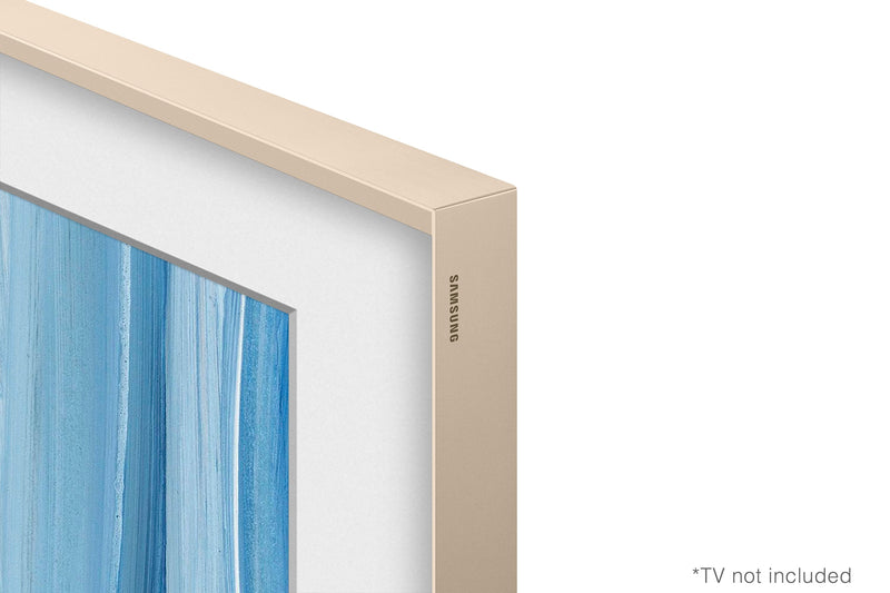 Samsung Customizable Bezel for 75” The Frame Pro TV – Sand Gold