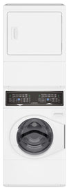 Huebsch® Unitized Washer and Electric Dryer with Pet Plus™ - White - SF7108WE