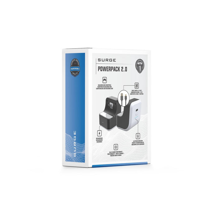 Surge Playstation 5 Controller Charge Cable and Battery Pack