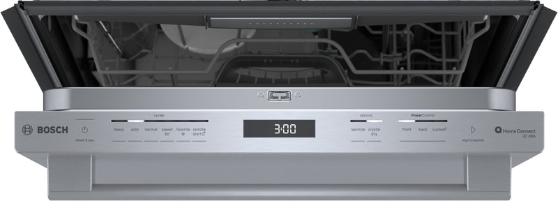 Bosch 800 Series Smart Dishwasher with CrystalDry™ and Third Rack - SHX78CM5N