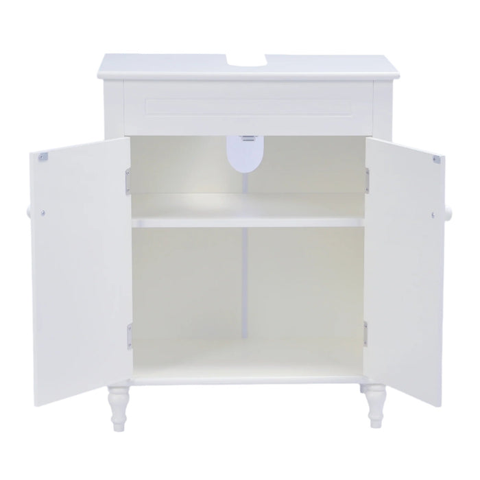 Signa III Storage Accent Cabinet - White